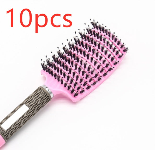 Hairbrush Anti Kit Brushy Women Detangler Hair Brush Bristle Nylon Scalp Massage Teaser Hair Brush Comb Hairbrush Anti Kit Brushy Women Detangler Hair Brush Bristle Nylon Scalp Massage Teaser Hair Brush Comb